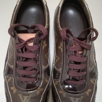 Louis Vuitton Laced Sneakers Size It 38 5 Barnebys Louis Vuitton Laced Sneakers Size It 38 5 Barnebys
