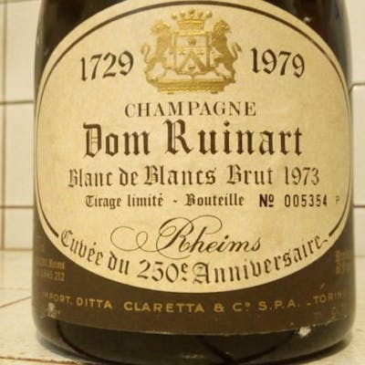 1973 Dom Ruinart Brut Special Edition 250 Anniversary Barnebys 1973 Dom Ruinart Brut Special Edition 250 Anniversary Barnebys