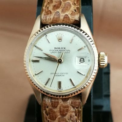 Rolex Lady Datejust Rose Gold 6517 Damen 1960 1969 Barnebys