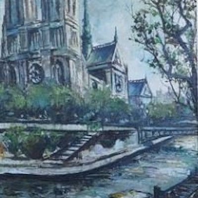 Rafael Daroca Notre Dame Et Quai De Seine Barnebys