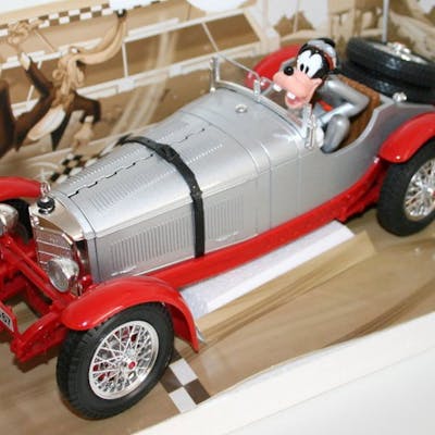 Disney Voiture Miniature Bburago Goofy Mercedes Benz Sskl