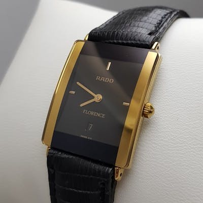 Rado No Reserve Price Florence Lady 18 K Gp Luxury Barnebys