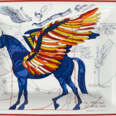 Hermes Change Tray Pegase Limoges Porcelain Barnebys Hermes Change Tray Pegase Limoges Porcelain Barnebys