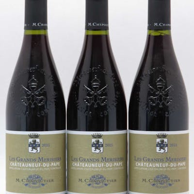 Chateauneuf Du Pape Les Grands Merisiers Chapoutier 15 Barnebys Chateauneuf Du Pape Les Grands Merisiers Chapoutier 15 Barnebys