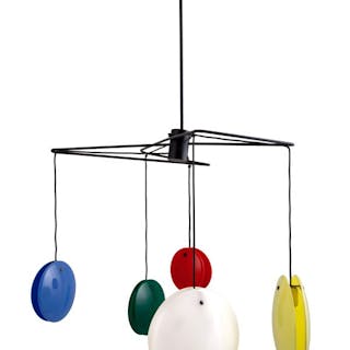 GINO SARFATTI : Jo-Jo chandelier 2072 for ARTELUCE - Auction MILANO