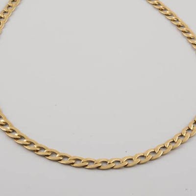 18 Kt Gold Necklace With Barbado Type Links 33 Gr 52 Cm Barnebys 18 Kt Gold Necklace With Barbado Type Links 33 Gr 52 Cm Barnebys
