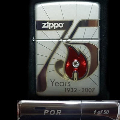 Special 75th Anniversary Por 1 50 Limited Edition Zippo Barnebys Special 75th Anniversary Por 1 50 Limited Edition Zippo Barnebys