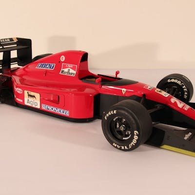 Ferrari 643 F1 1991 Alain Prost 1 8 Scale Model Barnebys Ferrari 643 F1 1991 Alain Prost 1 8 Scale Model Barnebys