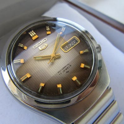 Seiko No Reserve Price Seiko 5 Automatic Vintage 70 Barnebys