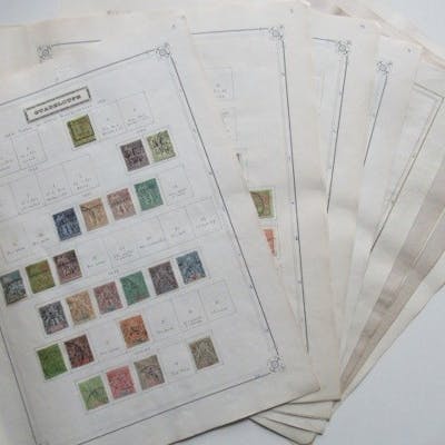 Ehemalige Franzosische Kolonien Guadeloupe Advanced Collection Of Stamps Barnebys