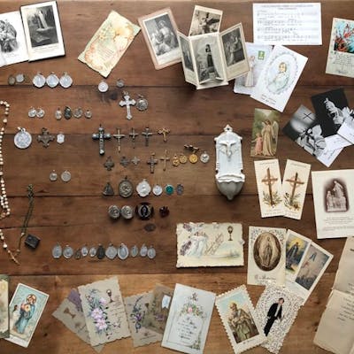 53 Religiose Medaillen Kreuze 2 Brustmeister 2 Barnebys