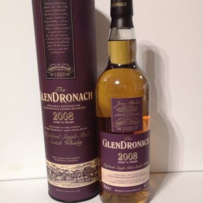 Glendronach 08 11 Years Old Only For Danish Retail Barnebys Glendronach 08 11 Years Old Only For Danish Retail Barnebys