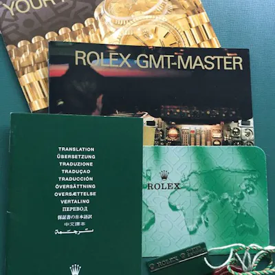 Rolex Rolex Gmt Master Booklet Set Unisex 00 10 Barnebys