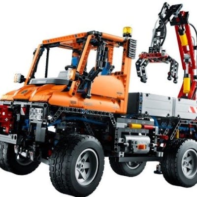 Lego Technik 8110 Lkw Mercedes Benz Unimog U 400 00 Heute Barnebys