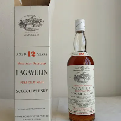 Lagavulin 12 Years Old Dutch Import White Horse Distillers Ltd Barnebys