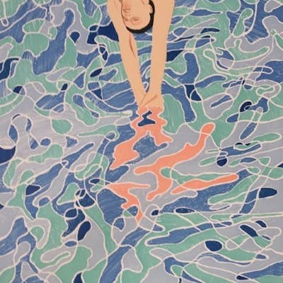 David Hockney A Bigger Splash Artist Custom Home Decoration Poster