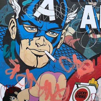 photo Graffiti Artist Anime Boy barnebys