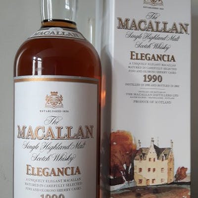 Macallan 1990 Elegancia Discontinued 1 0 Litre Barnebys