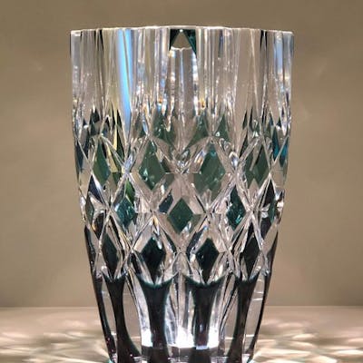 Val Saint Lambert Vase Kristall Barnebys