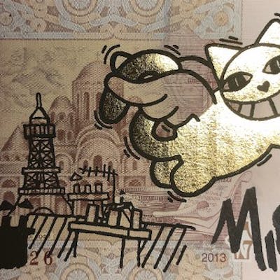 M Chat Aka Thoma Vuille Monsieur Chat Golden Flying Cat Barnebys M Chat Aka Thoma Vuille Monsieur Chat Golden Flying Cat Barnebys