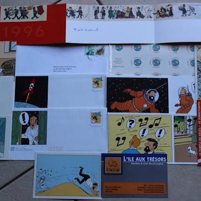 Tintin Carte De Voeux 1996 Signee Avec Enveloppe 2 Barnebys Tintin Carte De Voeux 1996 Signee Avec Enveloppe 2 Barnebys
