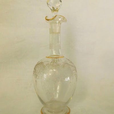 Baccarat Caraffa Da Liquore Incisa E Dorata Oro Zecchino 1 Cristallo Barnebys Baccarat Caraffa Da Liquore Incisa E Dorata Oro Zecchino 1 Cristallo Barnebys