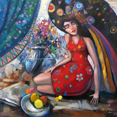 Download Andrzej Gudanski Lady With A Hat Barnebys
