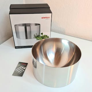 Stelton - Arne Jacobsen - Bowl - Cylinda Line - Brushed Stainless Steel