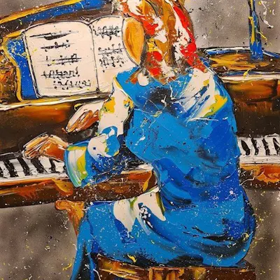 Henry Escobar La Pianiste Barnebys Henry Escobar La Pianiste Barnebys