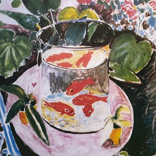 Henri Matisse (1869-1954) (after) - "Goldfish, 1911" - Offset - (60x80cm)