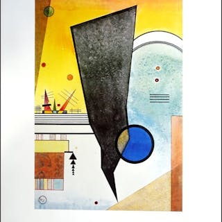 Wassily Kandinsky - Gebogne Spitze - 1920s