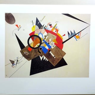 Wassily Kandinsky - Schwarzes Dreieck 1923