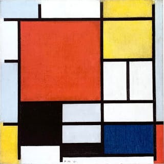 Piet Mondrian - Composition yellow