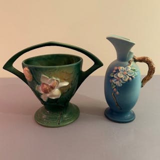 Roseville - Vase (2) - Ceramic