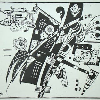 Wassily Kandinsky (1866-1944) - Composition 1935