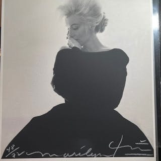 Bert Stern - Bert Stern signed Famous Marilyn in Vogue