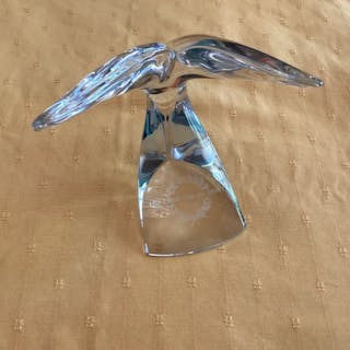 Saint Louis - Saint -Louis - Sculpture, Queue poisson - 14 cm - Crystal - 1985