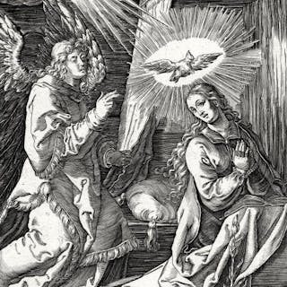 Albrecht Dürer / Abraham Waesberge - The Annunciation...