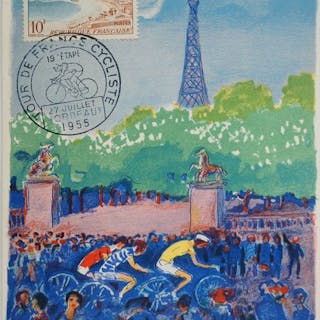 Kees Van Dongen (1877-1968) - L'arrivée du Tour de France