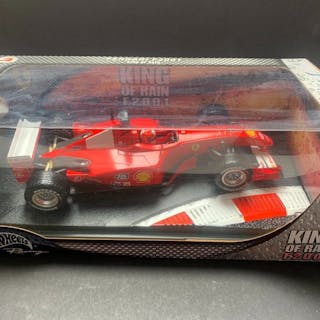 Hot Wheels 1:18 - Voiture de course miniature -Ferrari...