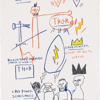 Untitled (Grain Alcohol) - Jean-Michel Basquiat