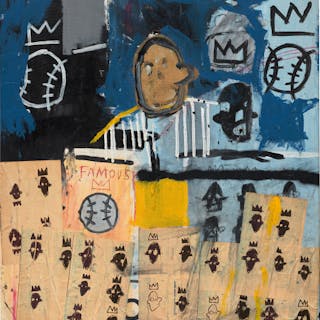 Untitled (Portrait of Famous Ballplayer) - Jean-Michel Basquiat