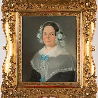Svensk konstnär, omkring 1850, "Johanna Maria Lyon" (född Lindberg) (1796-1889)