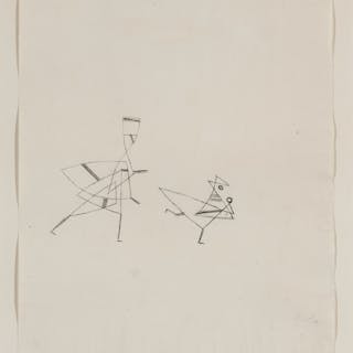 Fliehende Mädchen (Fleeing Girl) Paul Klee