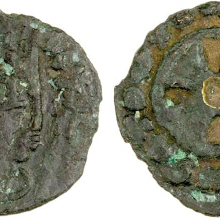 AXUM: Kaleb, ca. 500-525, AE unit (0.64g), Fine