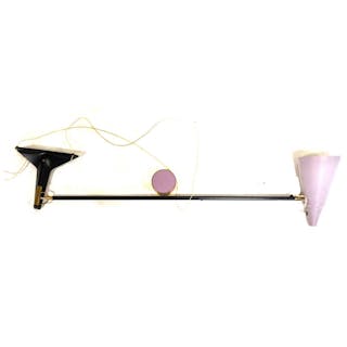 Mid-century style anglepoise wall-light, with counterweight