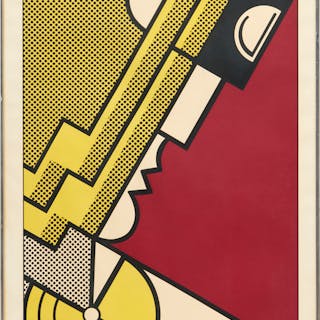Roy Lichtenstein, signed lithograph, 1968