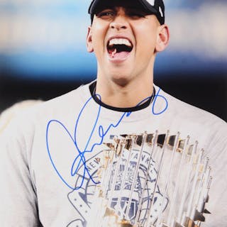 Alex Rodriguez Signed New York Yankees 11x14 Photo Psa Coa