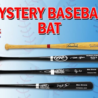Schwartz Sports Baseball Superstar Signed Baseball Bat Mystery Box Barnebys