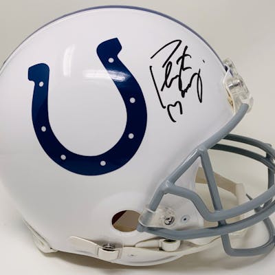 Peyton Manning Signed Colts Full-Size Authentic On-Field ...